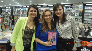 Marina Carvalho, Laura Conrado e Carol Sabar