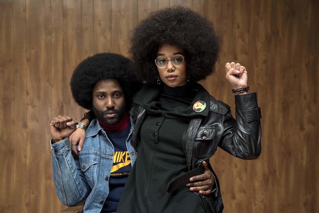 John David Washington and Laura Harrie BlackKlansman Infiltrado na Klan