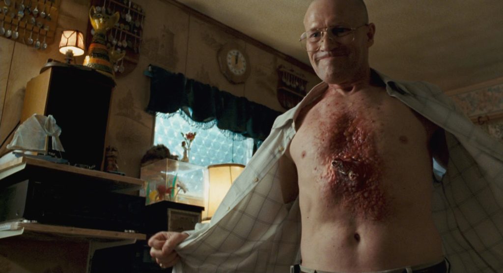 Michael Rooker em Seres Rastejantes de James Gunn 